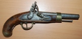 Пистолет французский с ударно-кремневым замком. 1800-1805
