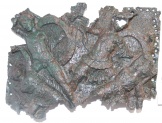 украшение конской упряжи бронза, вторая половина IV в. до н.э.

