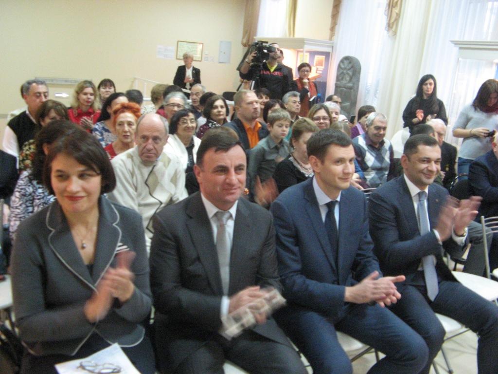 Гости и участники мероприятия посвященного празднованию 45-летия Музея русско-армянской дружбы