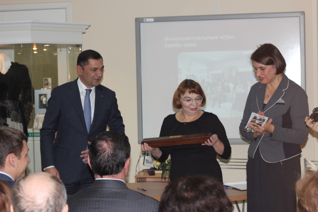 Поздравление Генерального консула Республики Армения в ЮФО Асоян В.М. на 45-летии Музея русско-армянской дружбы