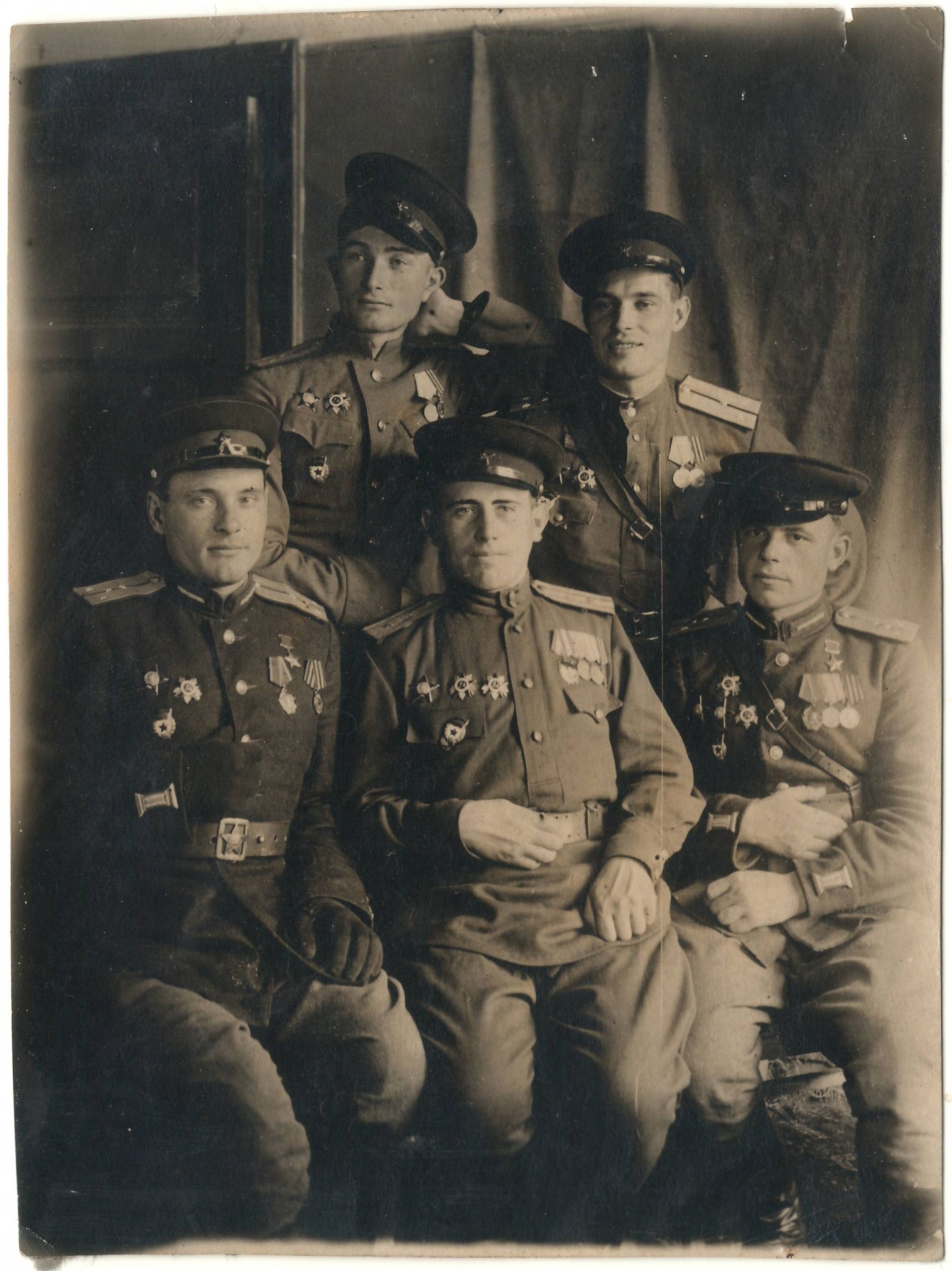 Участники Парада Победы. Москва 1945 г.