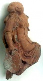 терракота с изображением менады глина, первая треть III в. до н.э.
