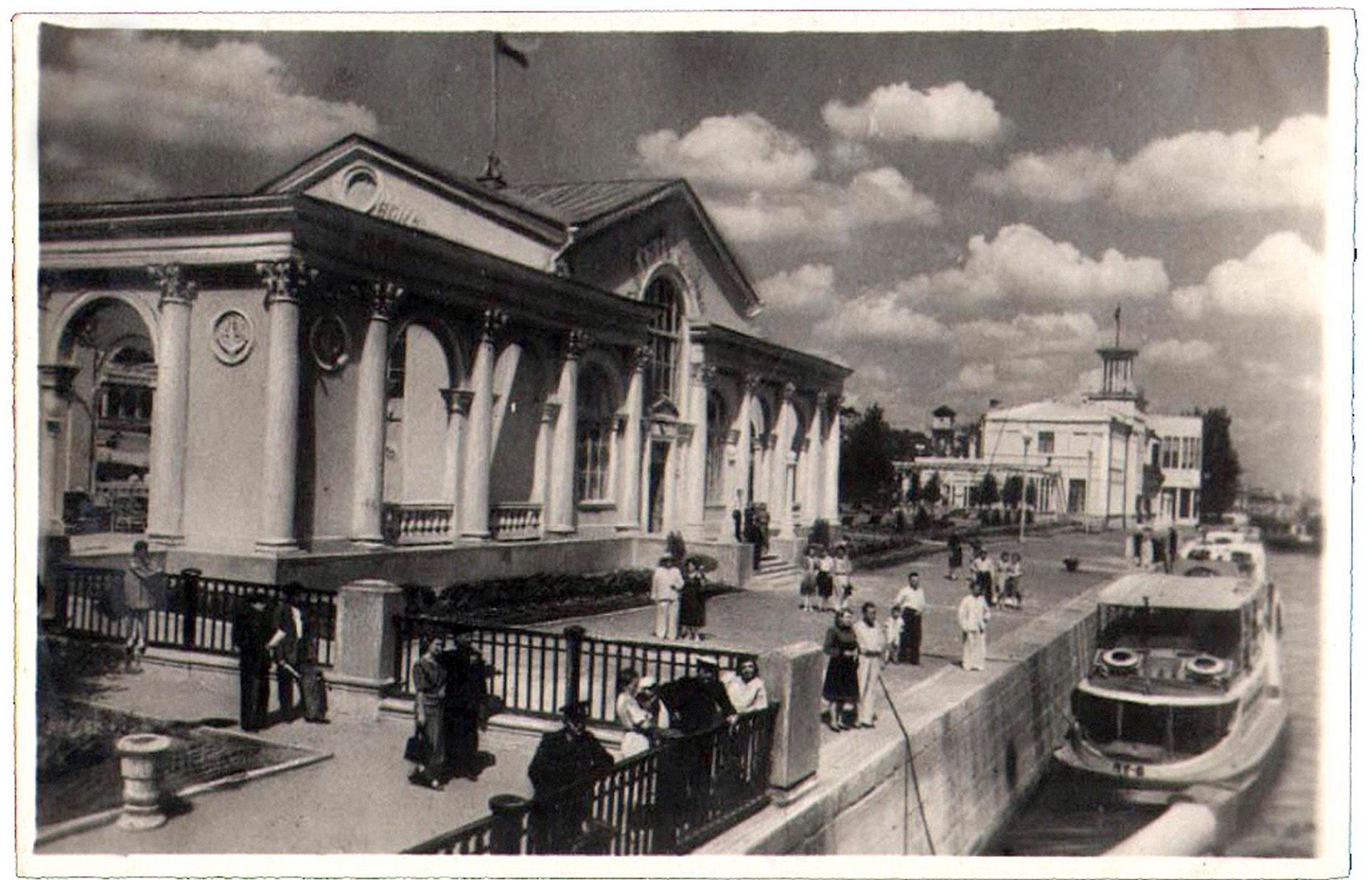 Речной вокзал 1950 Ростов на Дону