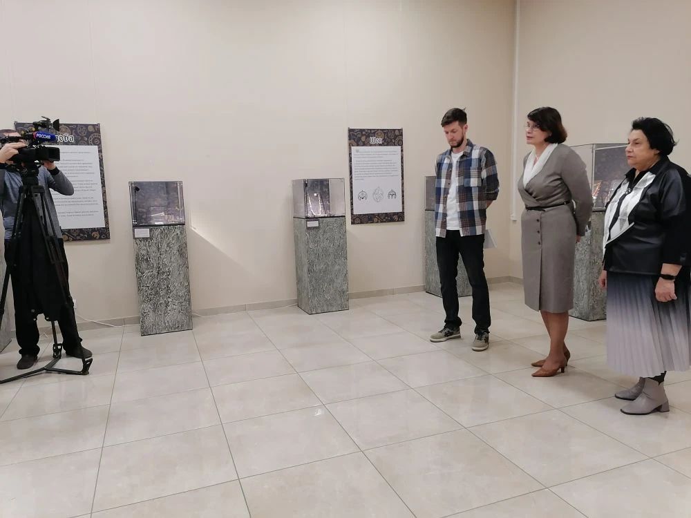 Открытие выставки «Блеск тёмных веков»