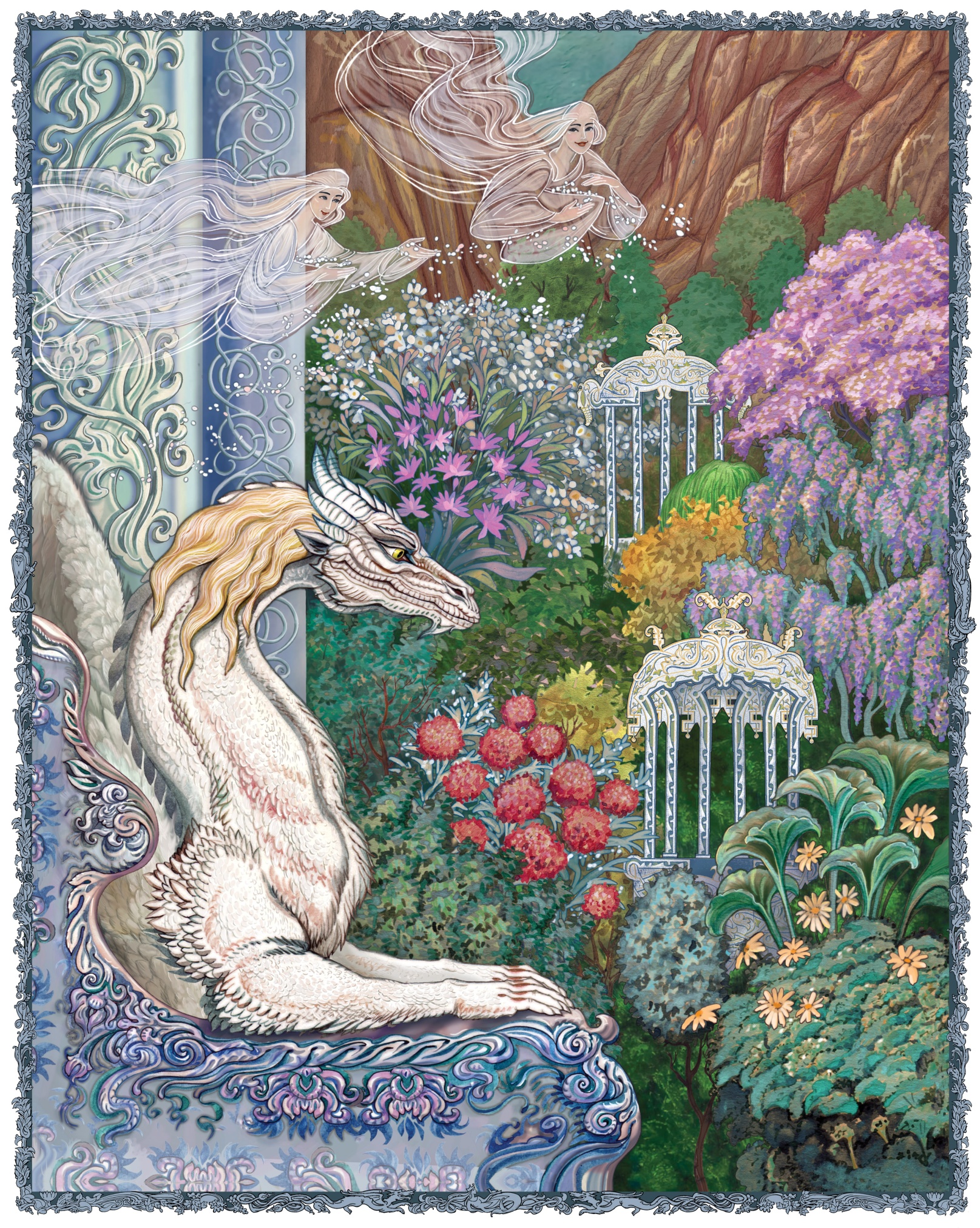 М. Ордынская "Как появился Белый дракон"