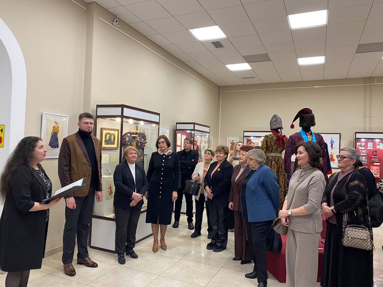 Открытие выставки «Одежды вдохновения»