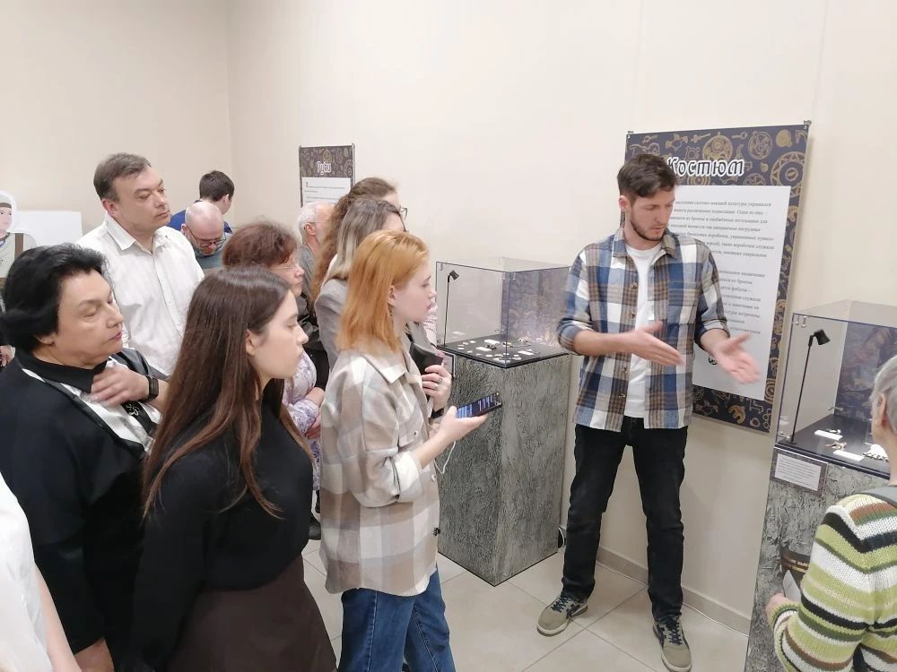 Открытие выставки «Блеск тёмных веков»