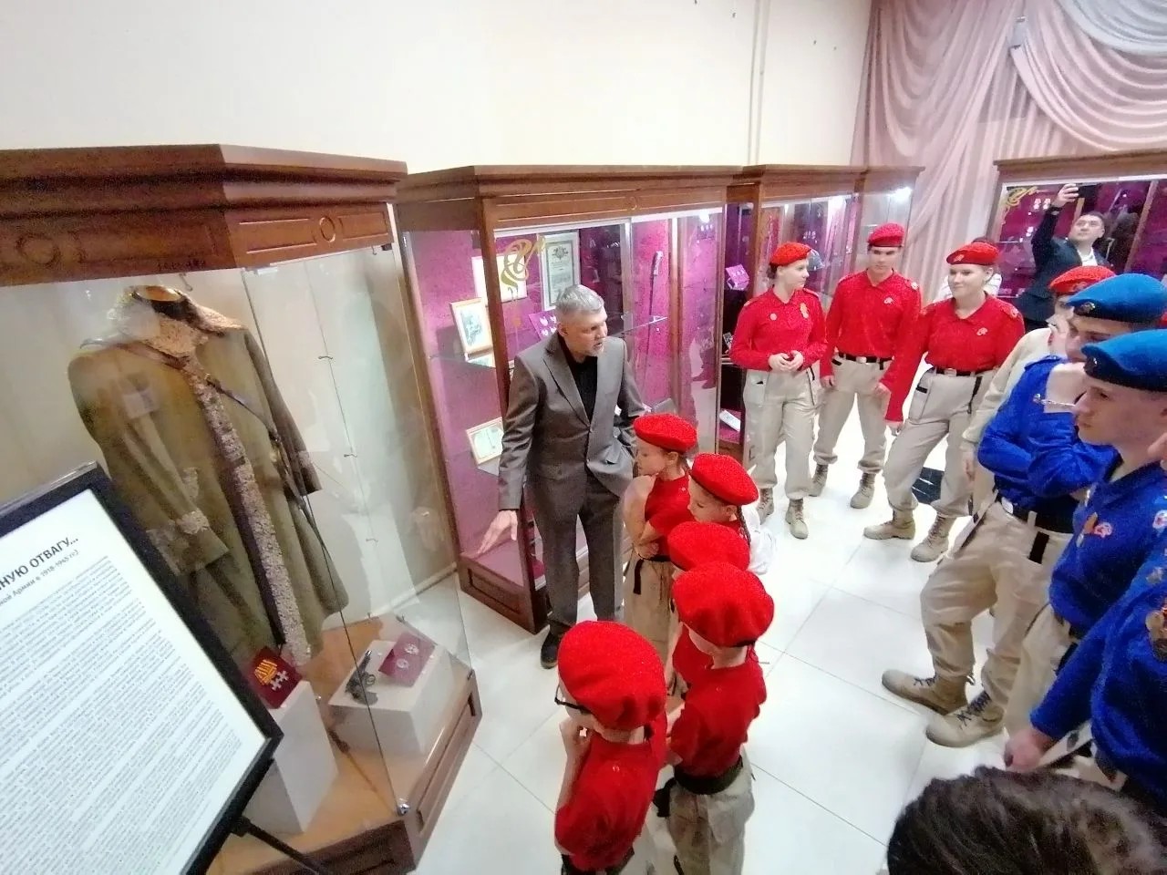 Открытие выставки «За мужество и личную отвагу…» Открытие выставки «За мужество и личную отвагу…»