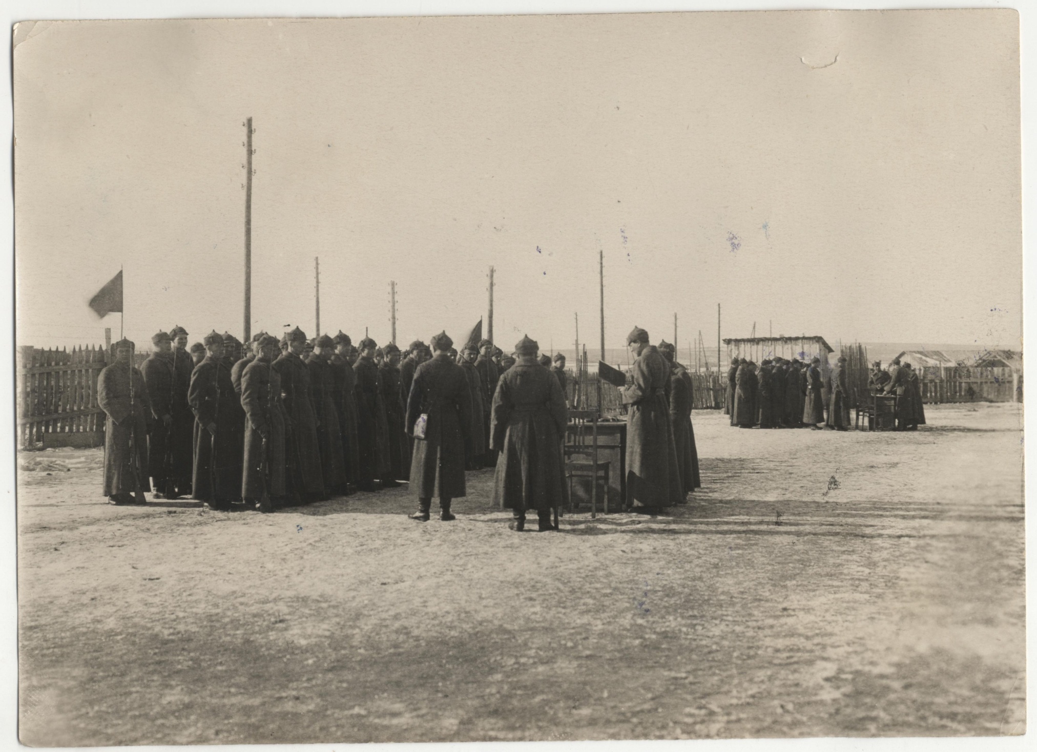 Фотография «Принятие присяги. Иманский пограничный отряд». СССР. 1939 год.