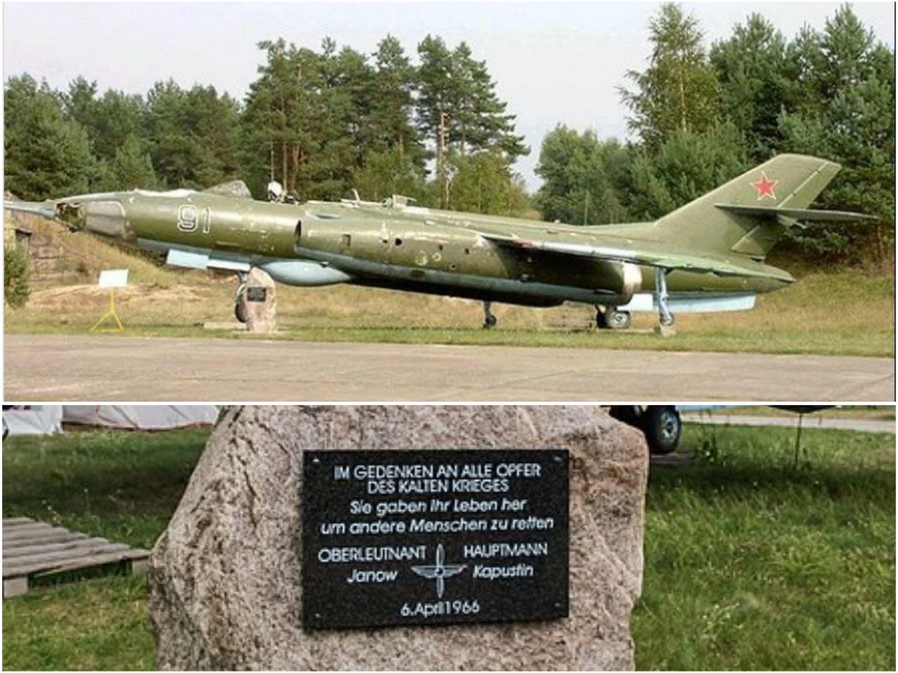 Мемориальная табличка Б.В. Капустину и Ю.Н. Янову, Германия