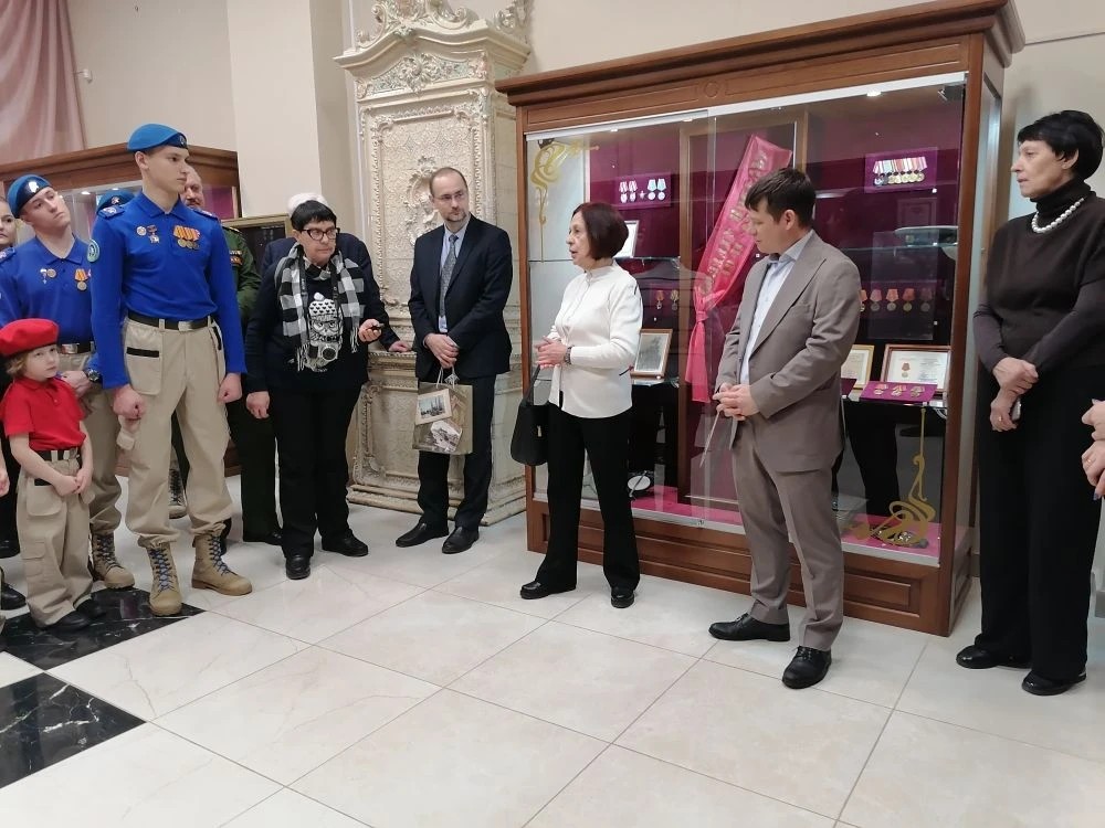 Открытие выставки «За мужество и личную отвагу…» Открытие выставки «За мужество и личную отвагу…»