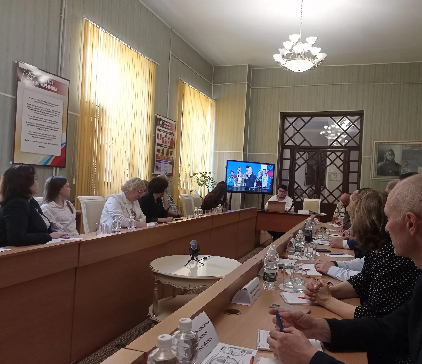 Круглый стол «Анализ работы учреждений культуры Южного военного округа: дань традициям и передовые методики»