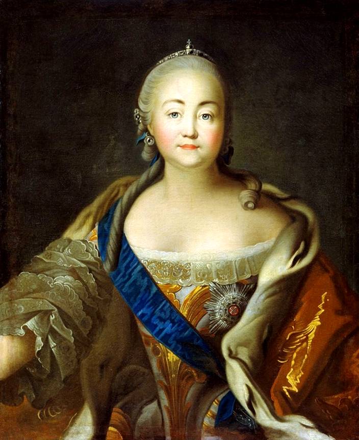 Портрет императрицы Елизаветы Петровны