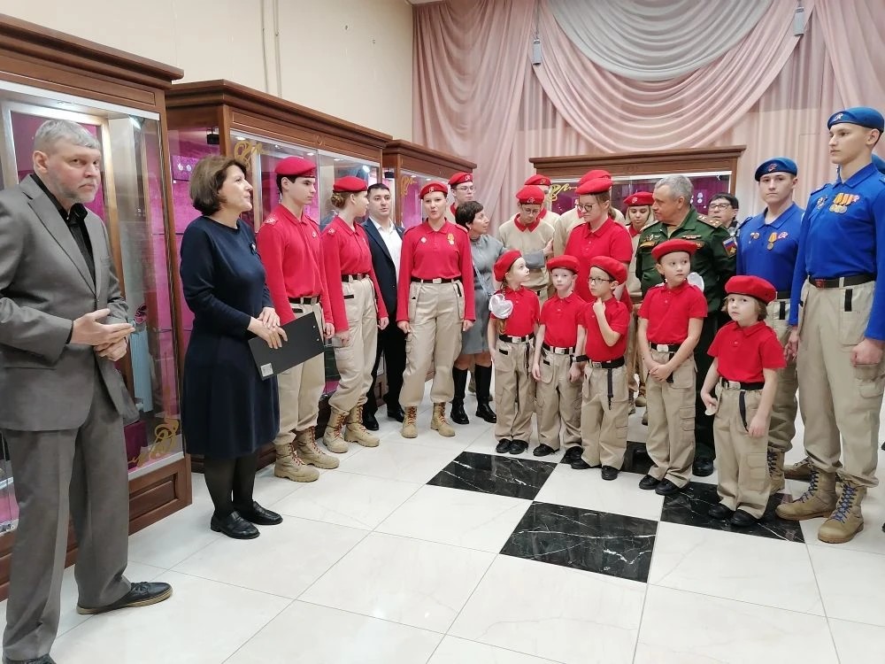 Открытие выставки «За мужество и личную отвагу…» Открытие выставки «За мужество и личную отвагу…»