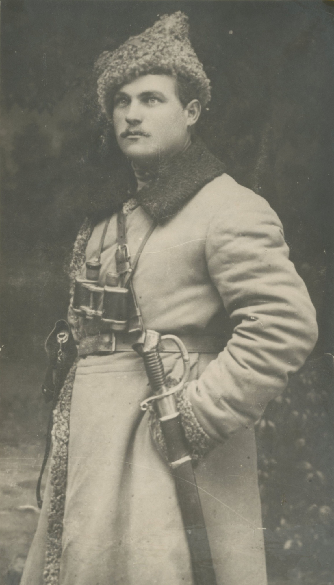 Фотография «Красный командир Голубовский В.С.». 1918 год