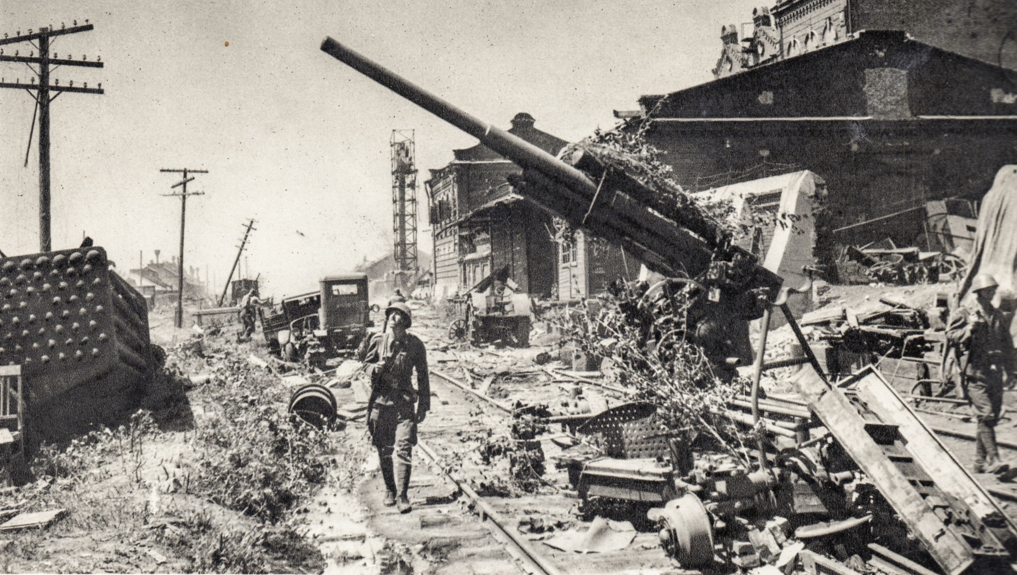 Фотография «Боец словацкой подвижной дивизии на берегу Дона». Из альбома «Od Tatier po Kaukaz». Ростов-на-Дону. 1942 год.