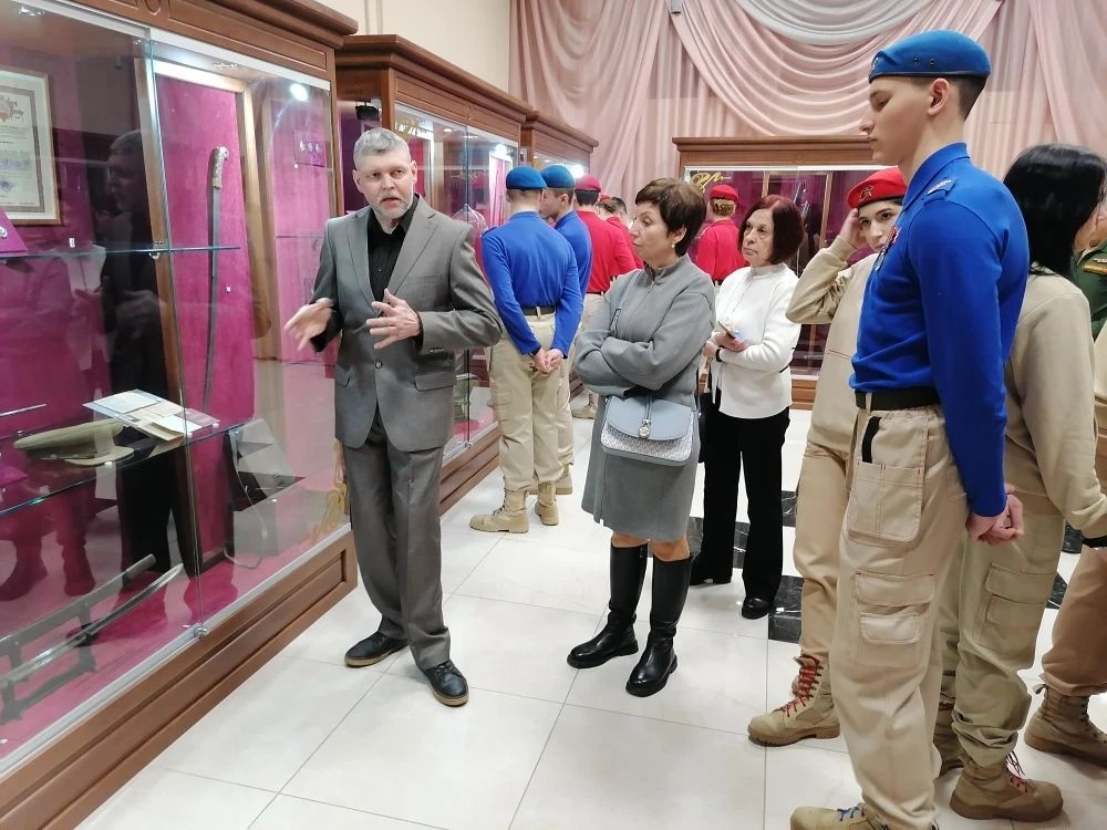 Открытие выставки «За мужество и личную отвагу…» Открытие выставки «За мужество и личную отвагу…»