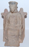 терракота с изображением Кибелы глина, конец IV- первая треть  III вв. до н.э.
