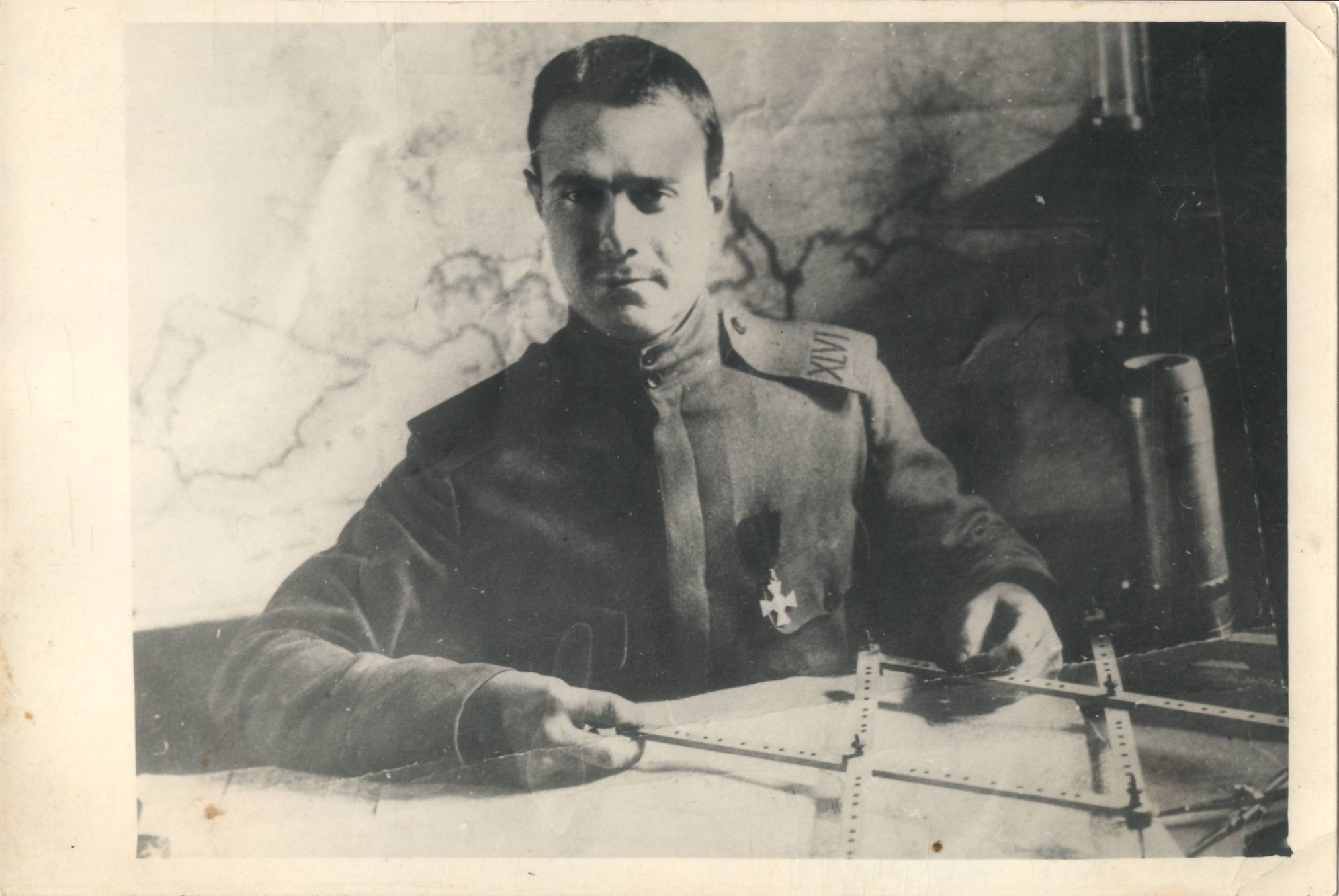 Фотография «Рядовой Новиков К.Н.». Германский фронт. 1915-1916 гг.